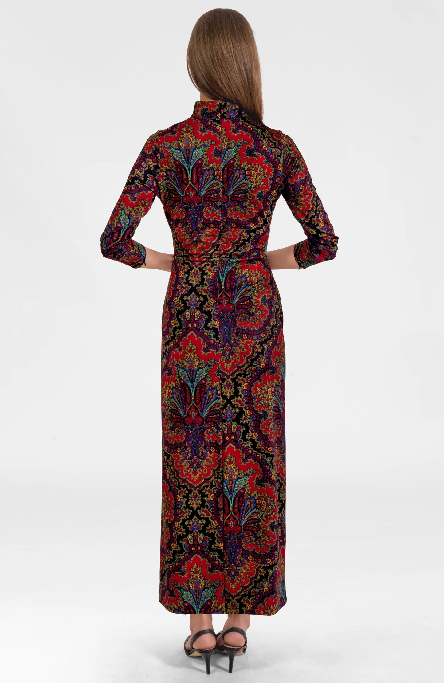 Scorching Hot Dress Passion Paisley
