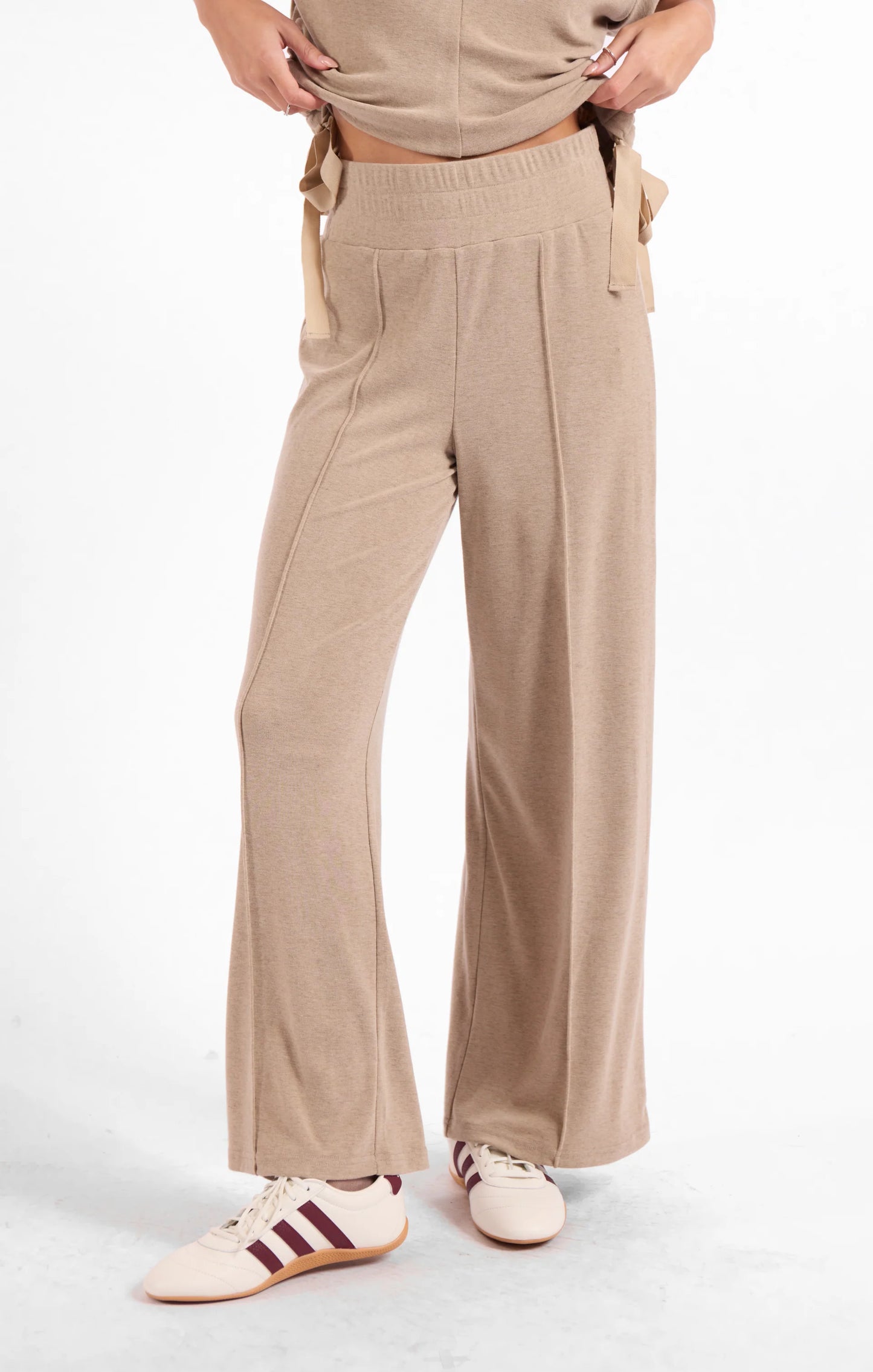 Sage the Label Tommy Pull On Pant Taupe
