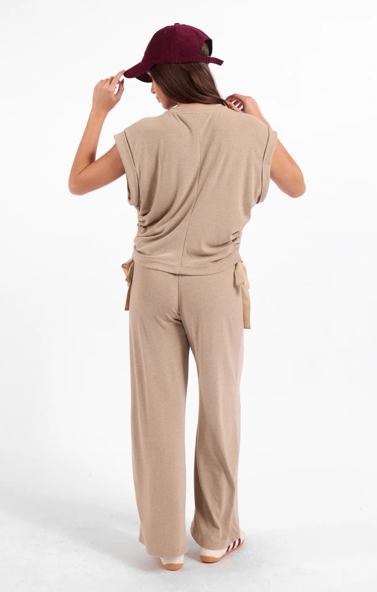 Sage the Label Tommy Pull On Pant Taupe