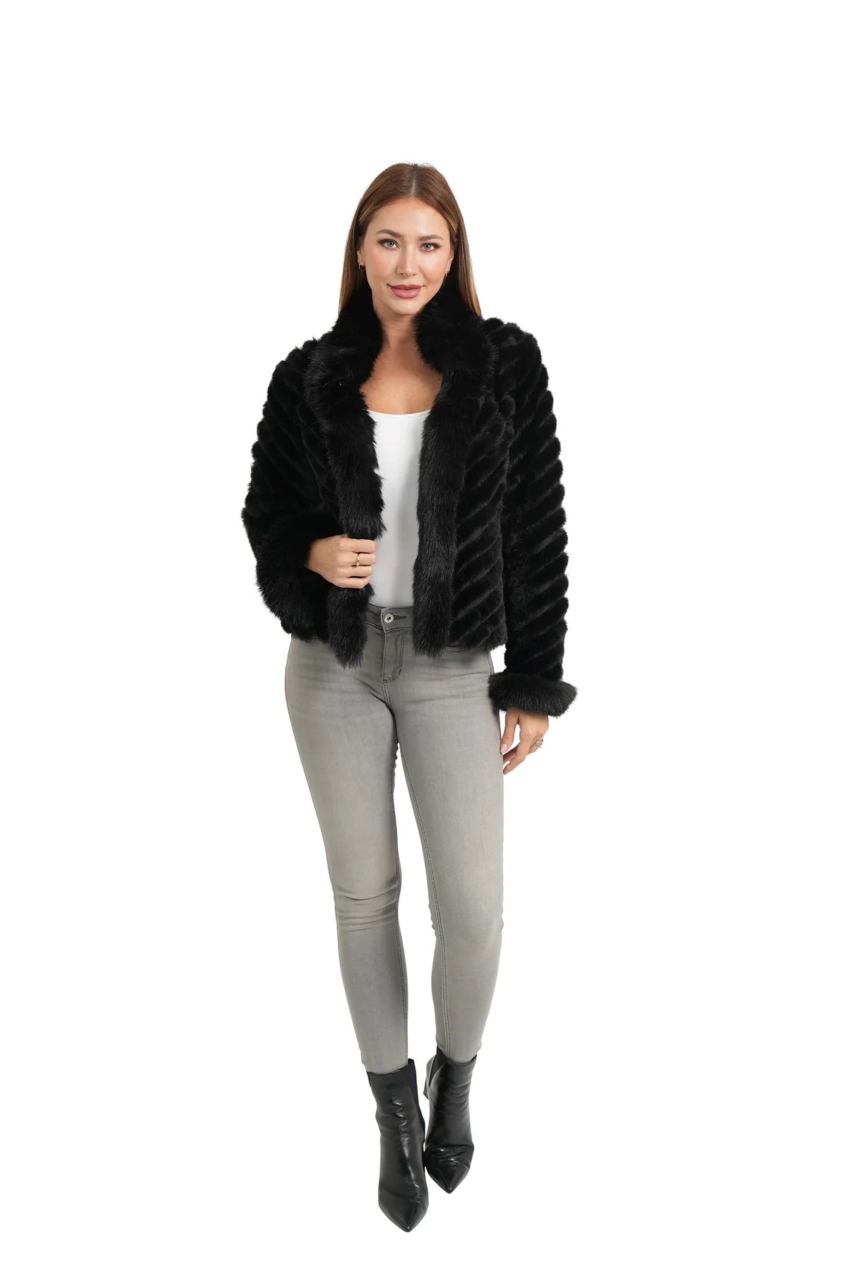 Love Token Meghan Reversible Jacket Black