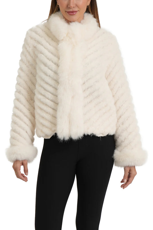 Love Token Meghan Reversible Jacket Cream