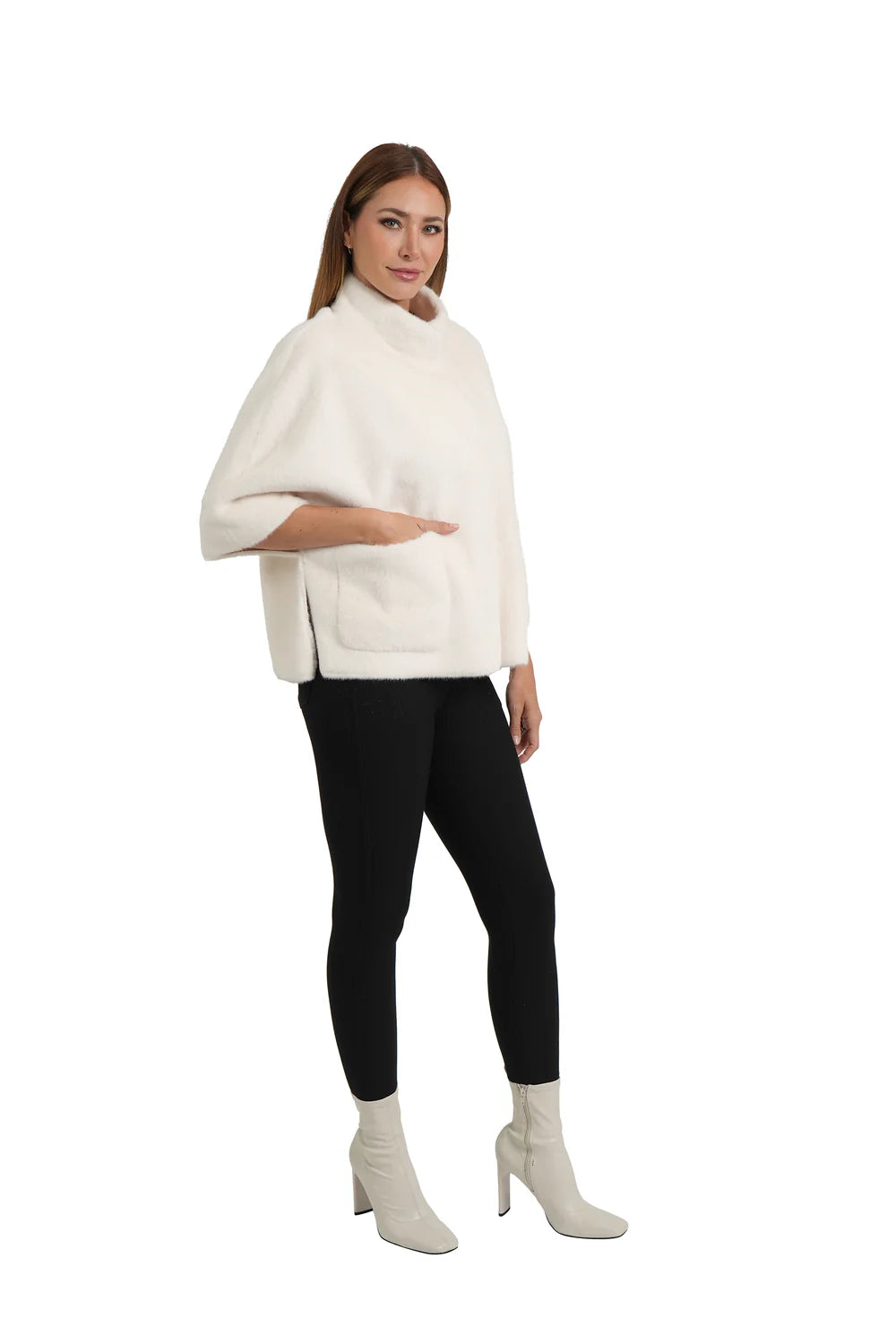 Love Token Violet Topper Ivory