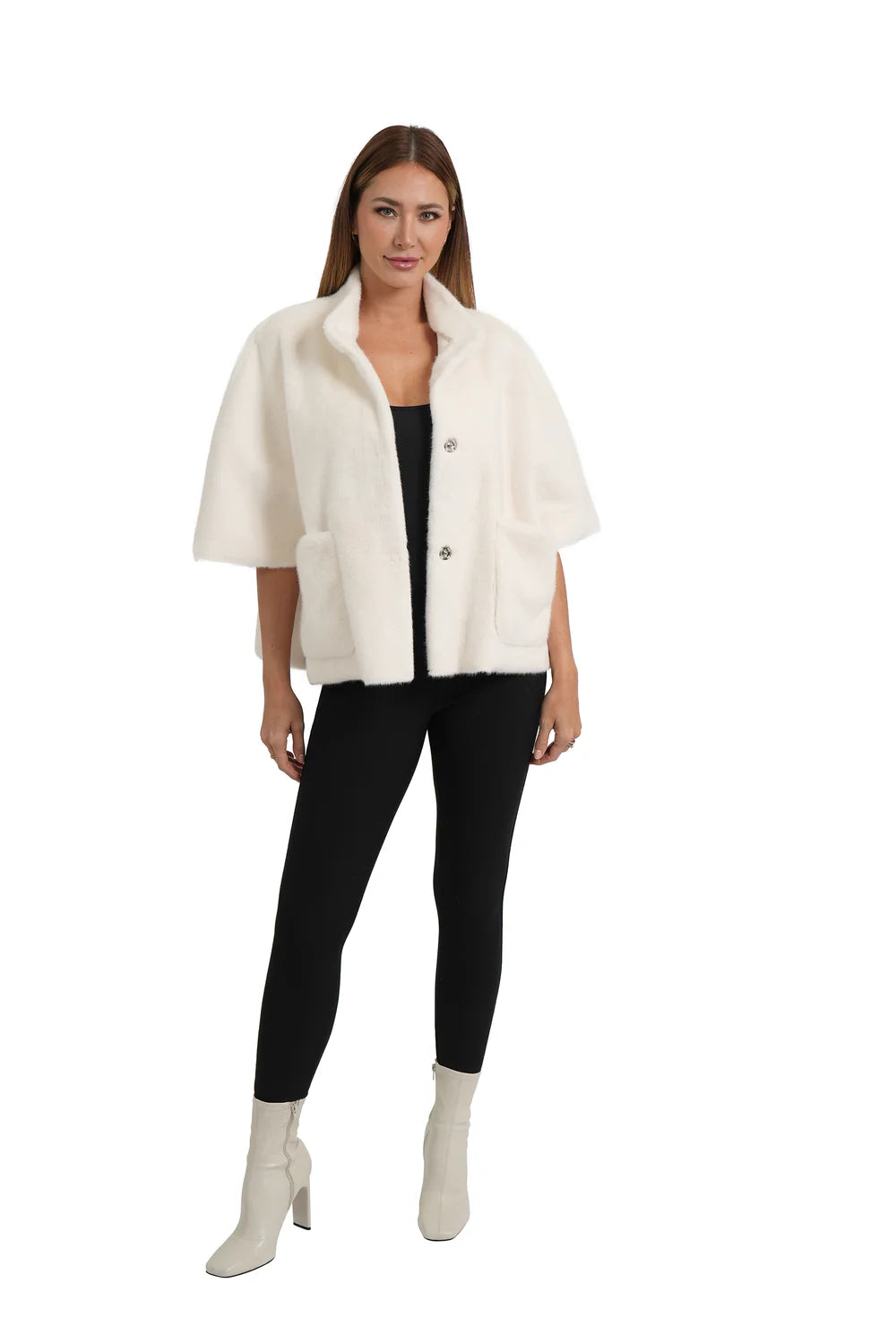 Love Token Violet Topper Ivory