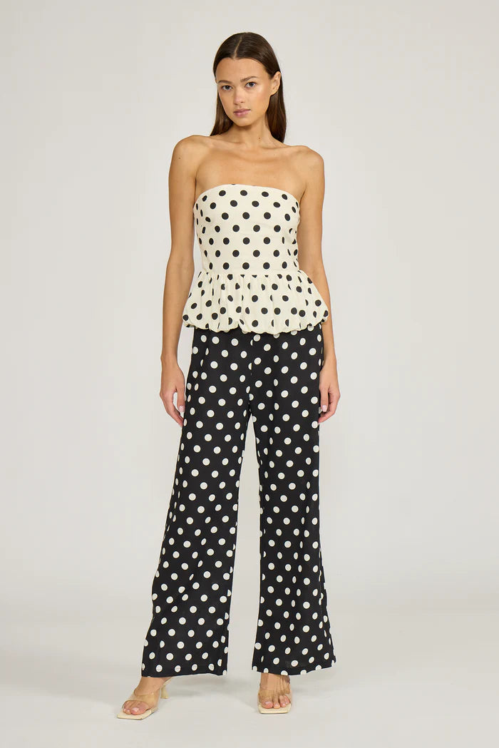 Lucy Paris Lylah Pant Black/White