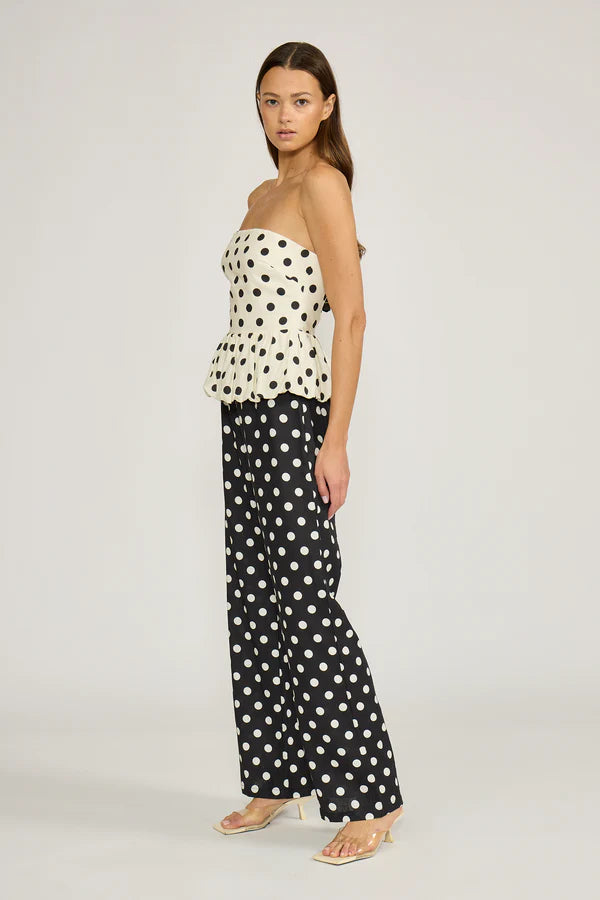 Lucy Paris Lylah Pant Black/White