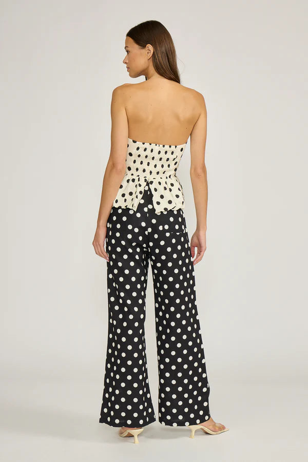 Lucy Paris Lylah Pant Black/White
