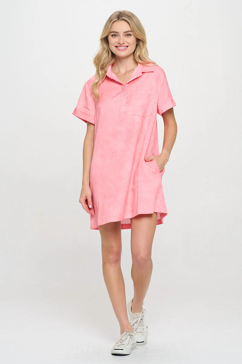 Meet Me in Santorini Shirt Dress