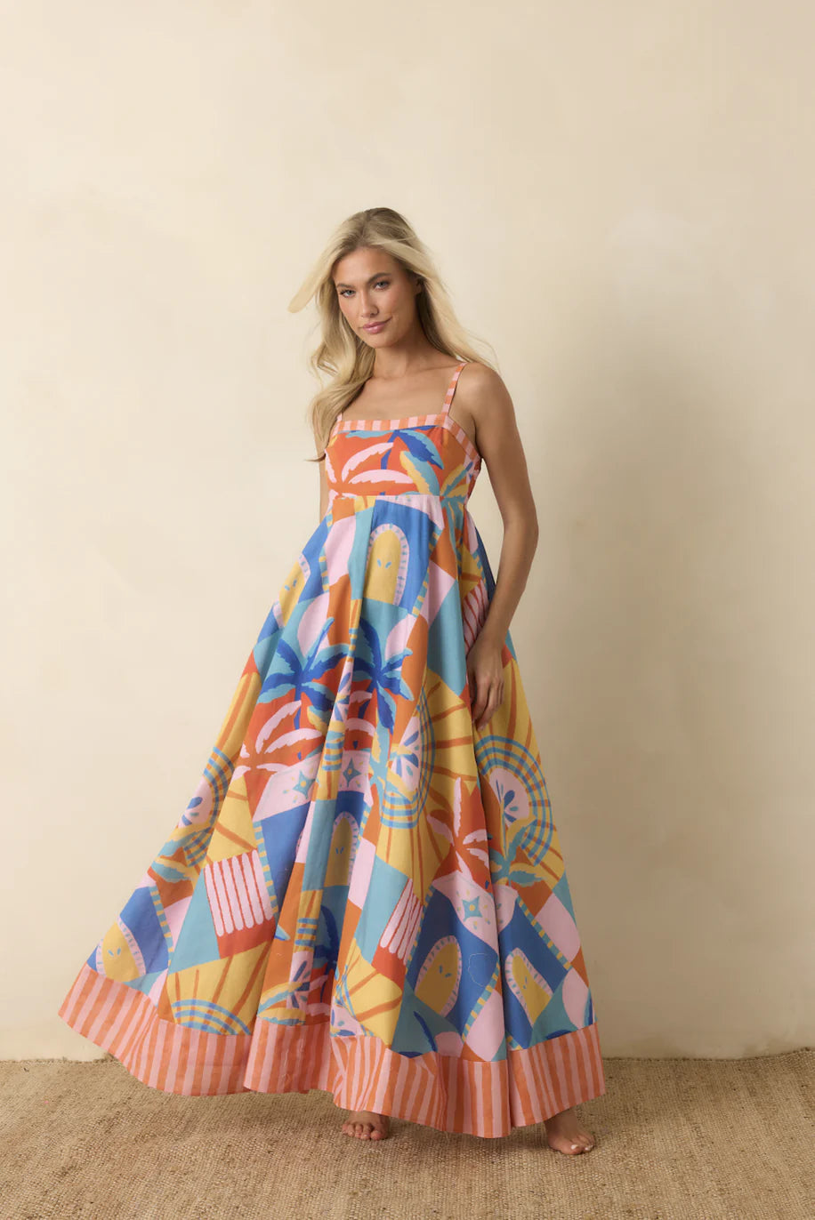 Paradisa Atlantis Maxi Dress La Solera