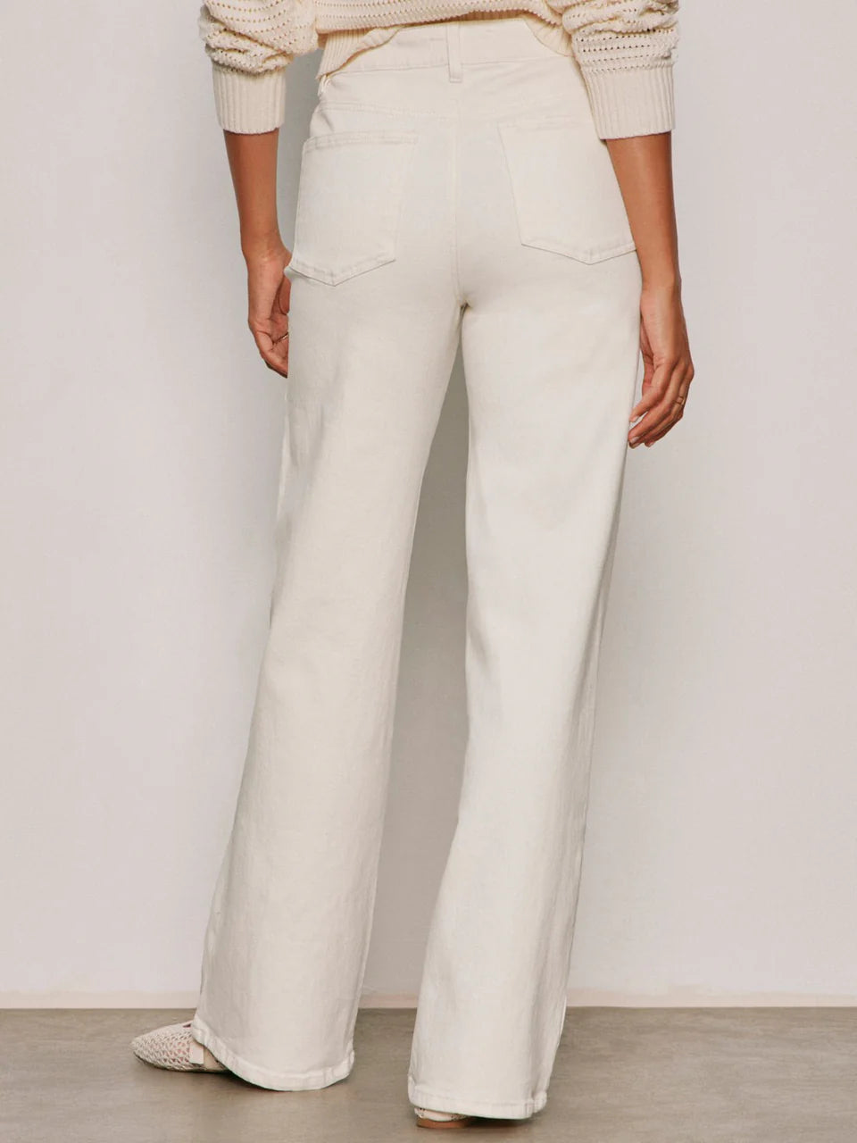 Cadence Relaxed Straight Pant Collagen