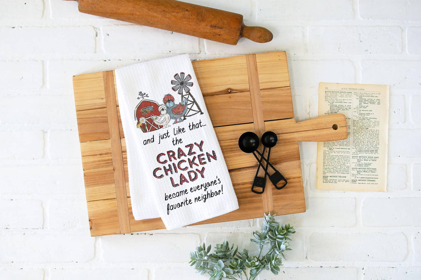 Fave Chicken Neighbor Kitchen Towel