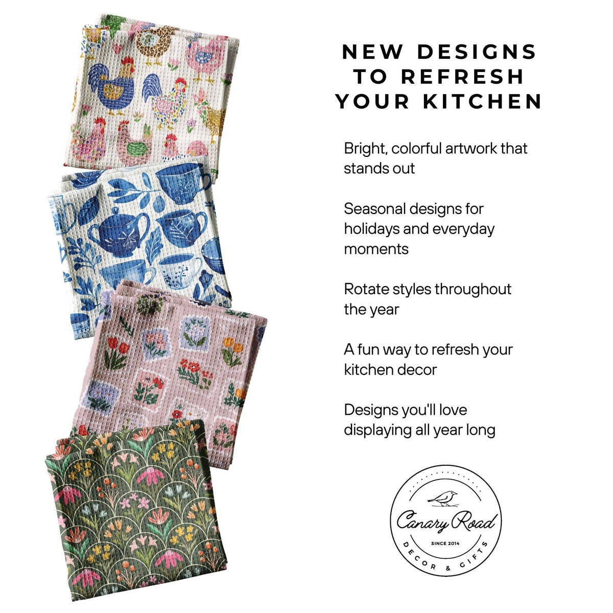 Fish Saltwater Coastal Ocean Kitchen Towel