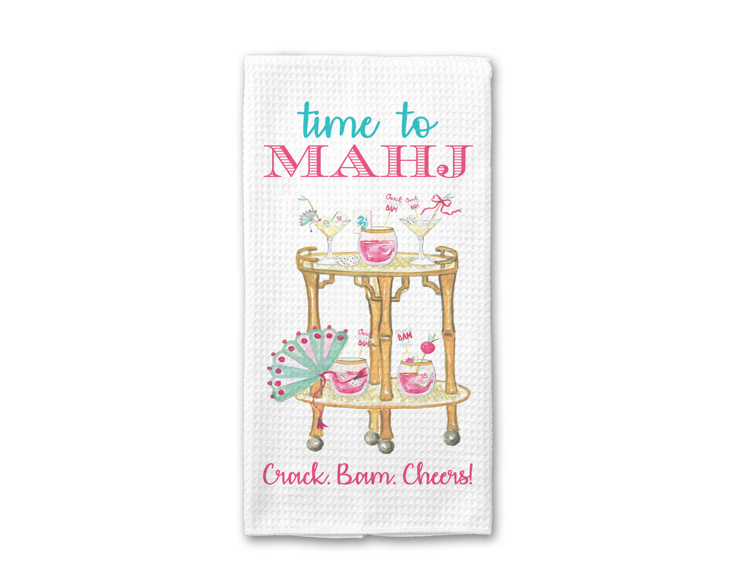 Time to Mahj Mahjong Towel