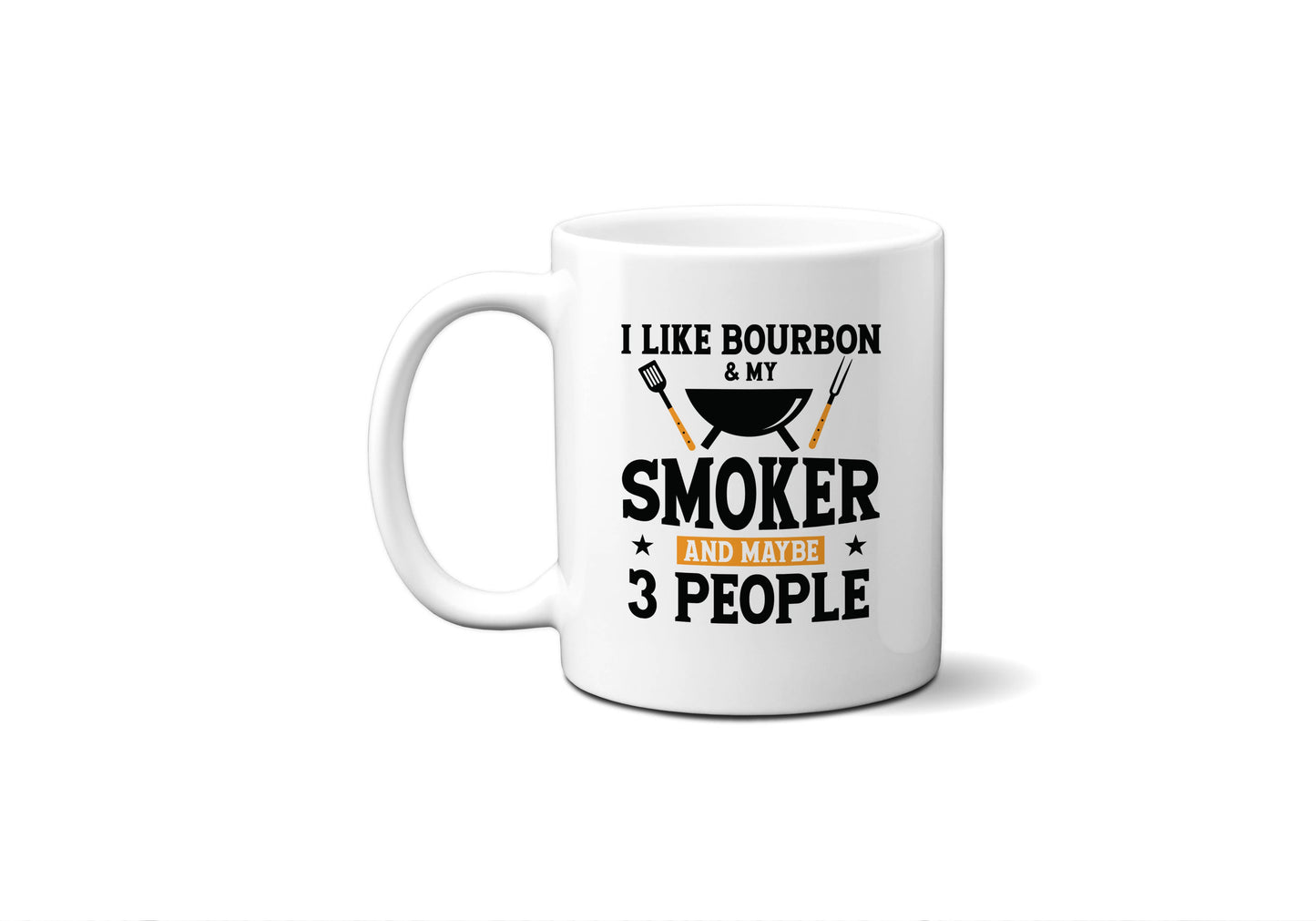Bourbon Smoker Grill Mug, 15 oz