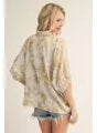 Pearl Shimmer Collared Top