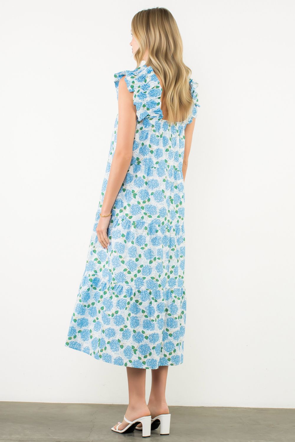 THML Hydra Tiered Maxi Dress