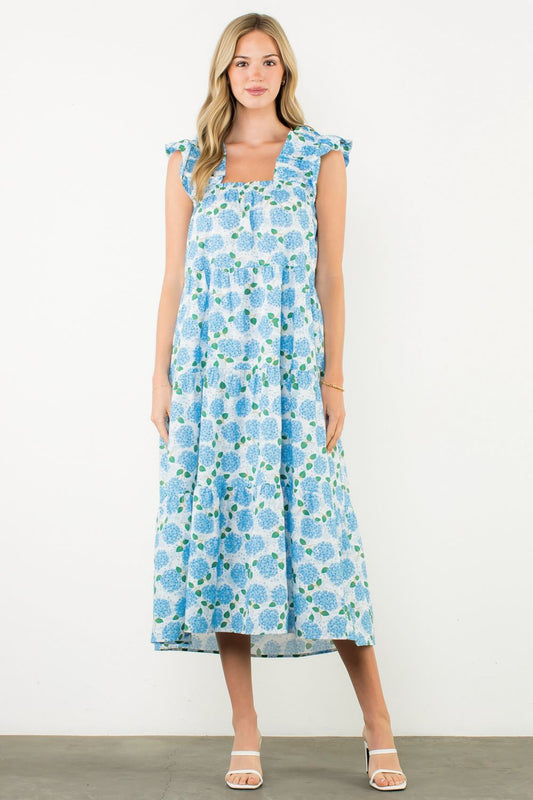 THML Hydra Tiered Maxi Dress