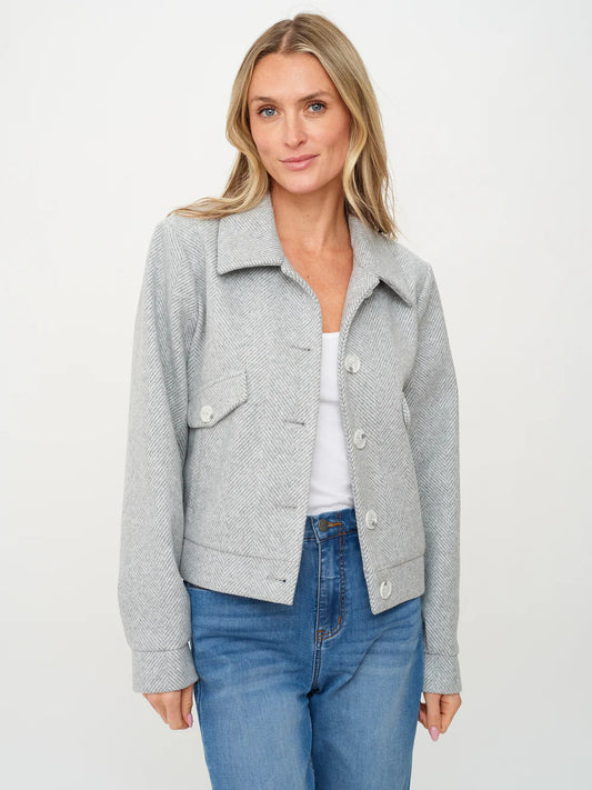 SIX/FIFTY Katrina Herringbone Jacket