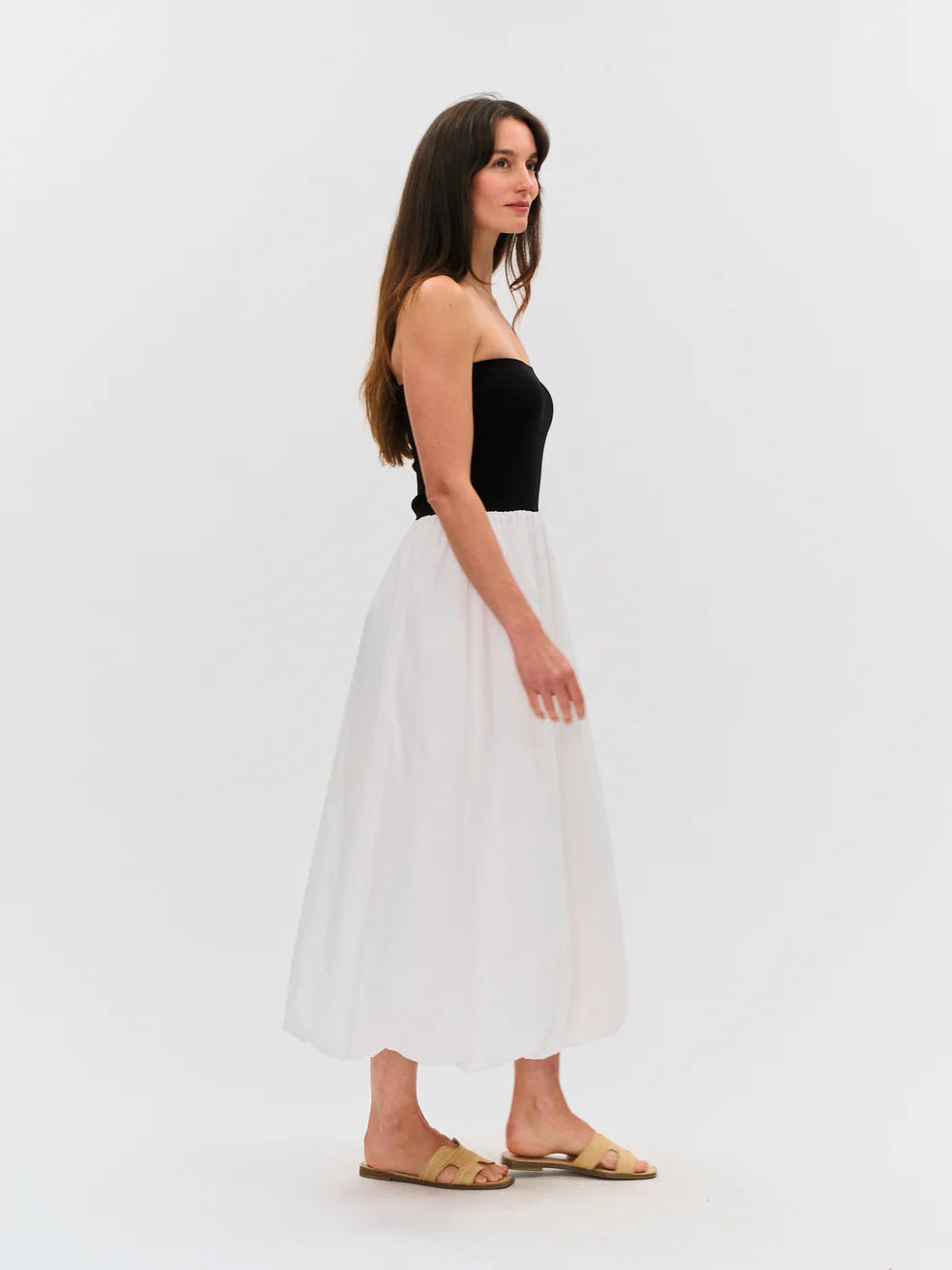 SIX FIFTY Strapless Bubble Dress
