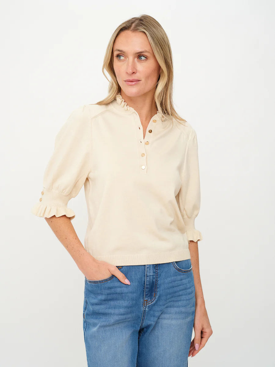 SIX/FIFTY Daphne Top Taupe