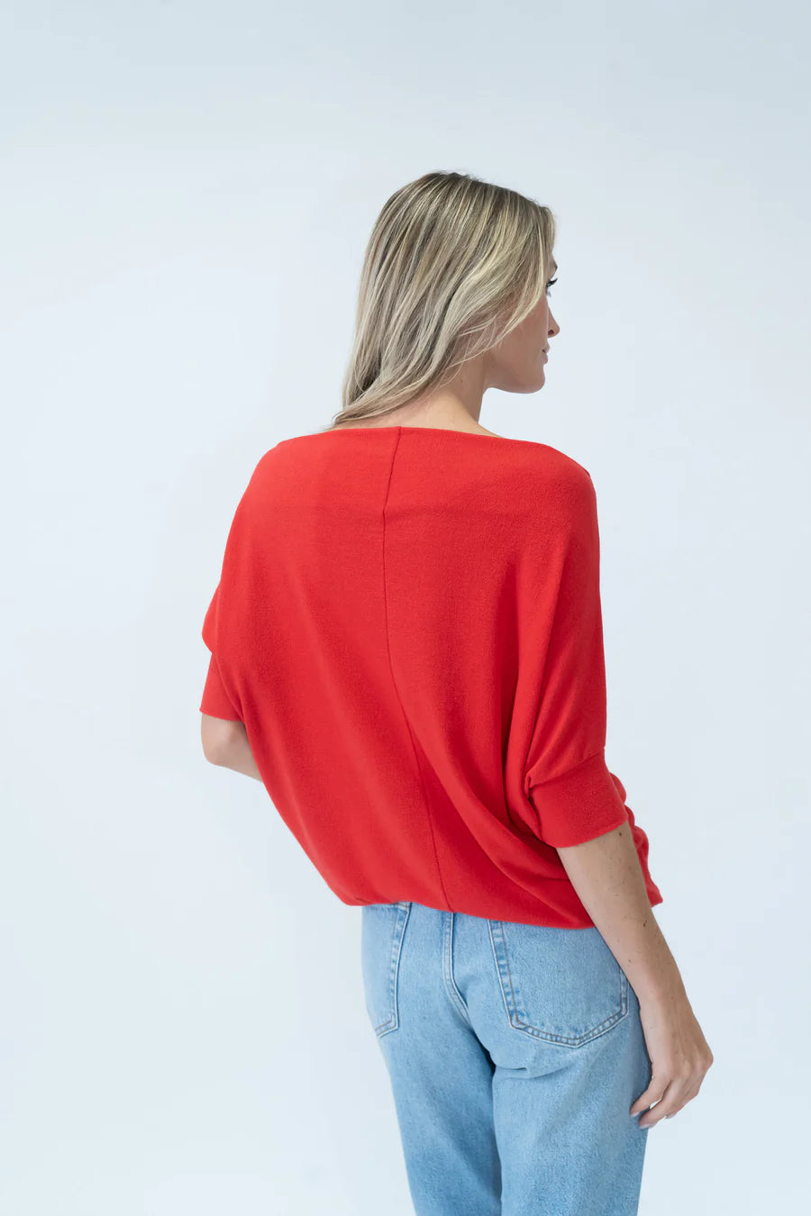 SIX/FIFTY Short Sleeve Anywhere Top Red