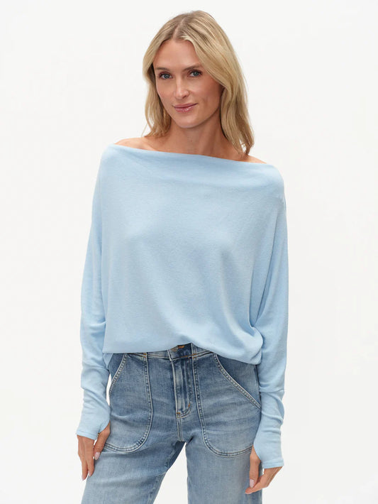 Six Fifty Anywhere Top Cloud Blue