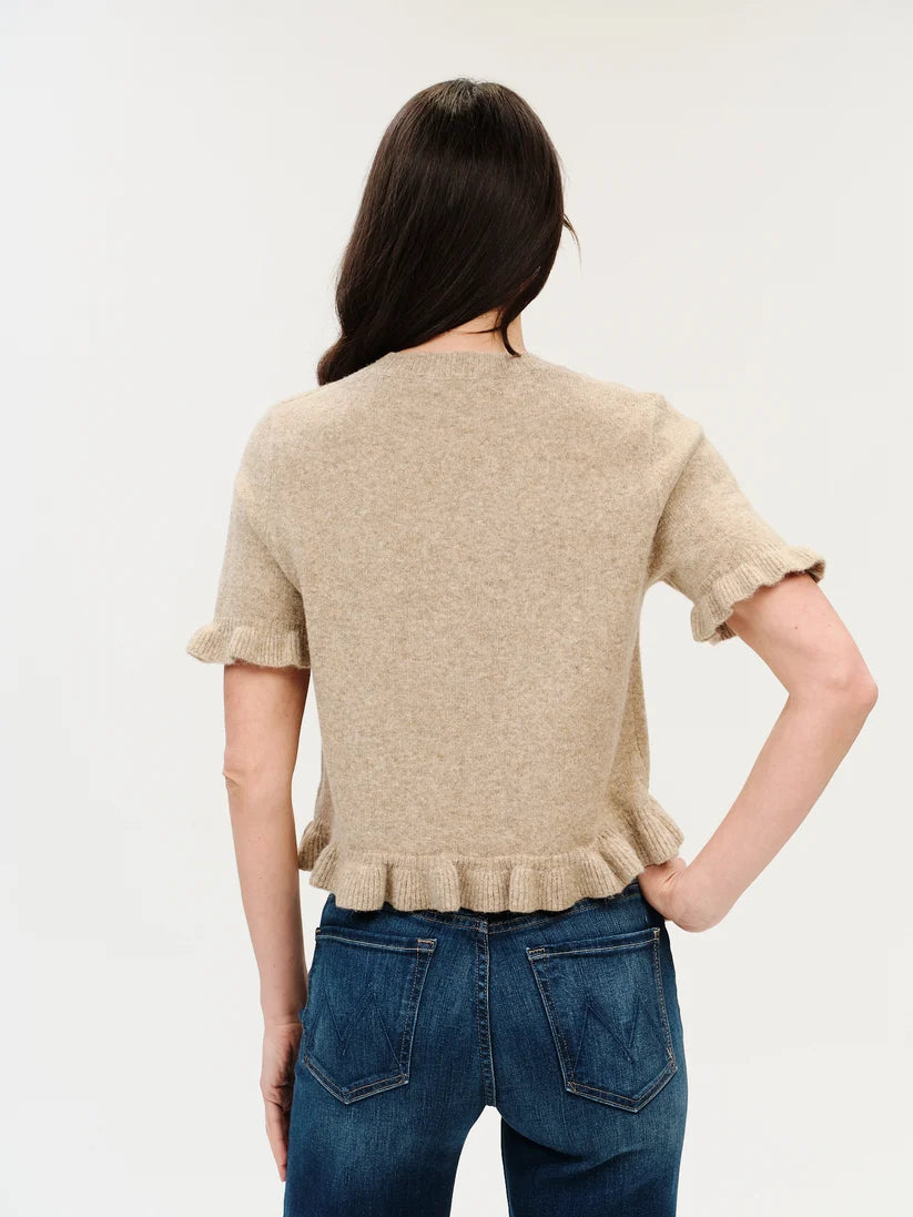 SIX FIFTY Cleo Ruffle Edge Sweater