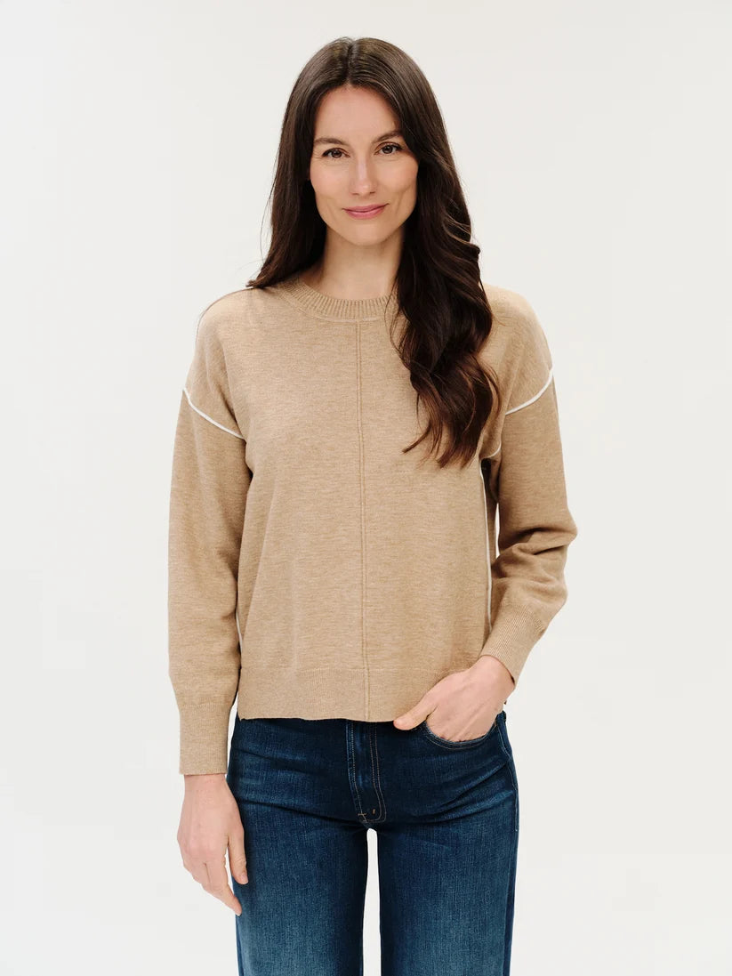 SIX FIFTY Sable Crew Neck Sweater
